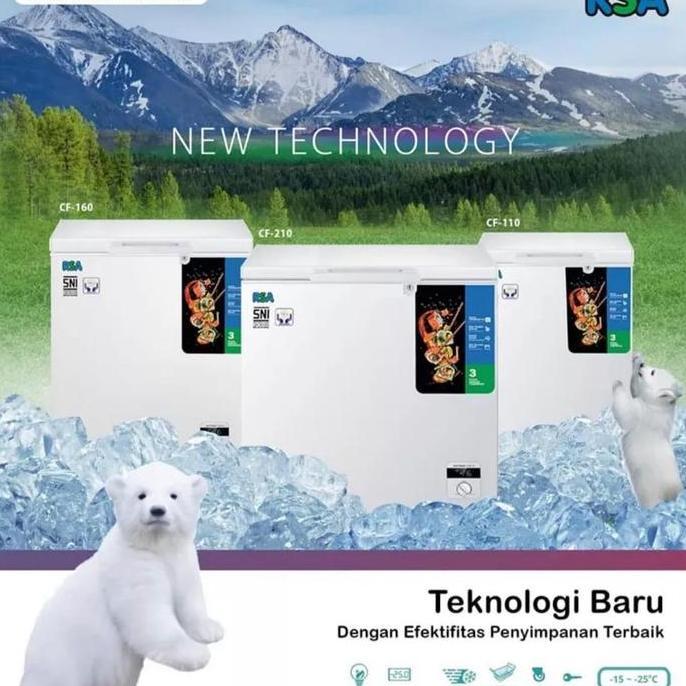 Murah Chest Freezer 199L Rsa Cf210 Cooler Box 199L Cf 210 Rsa Cf210 Freezer