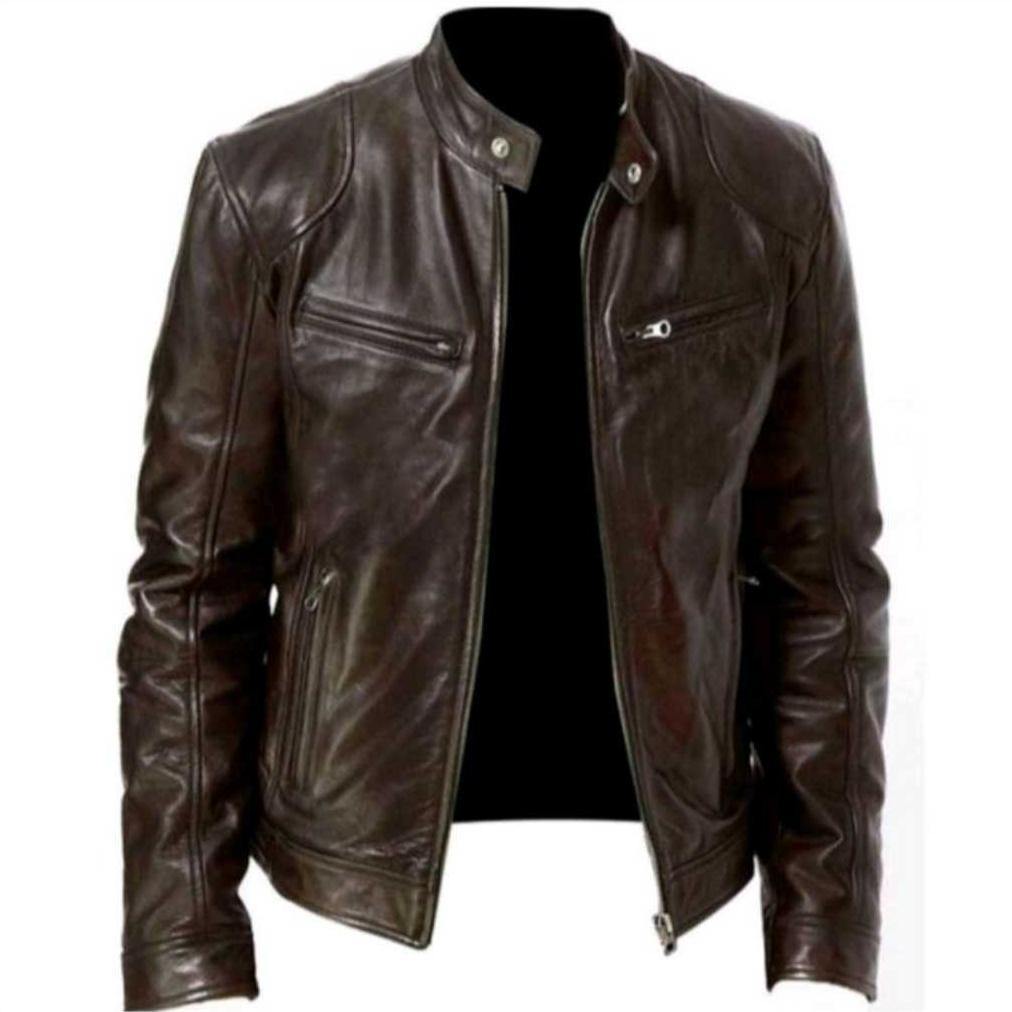 Jaket Model Terbaru / Jaket Semi Kulit Style Classic/Jaket Motor