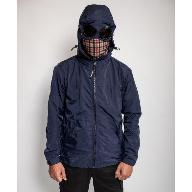 Troublemaker - Goggle Jacket - Blitzkrieg Navy - Jaket Outdoor Waterproof