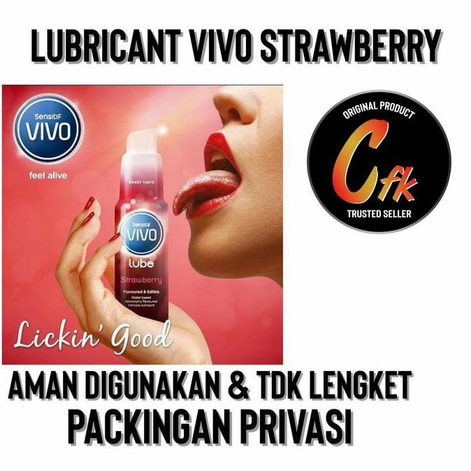 Lubricant Vivo Strawberry