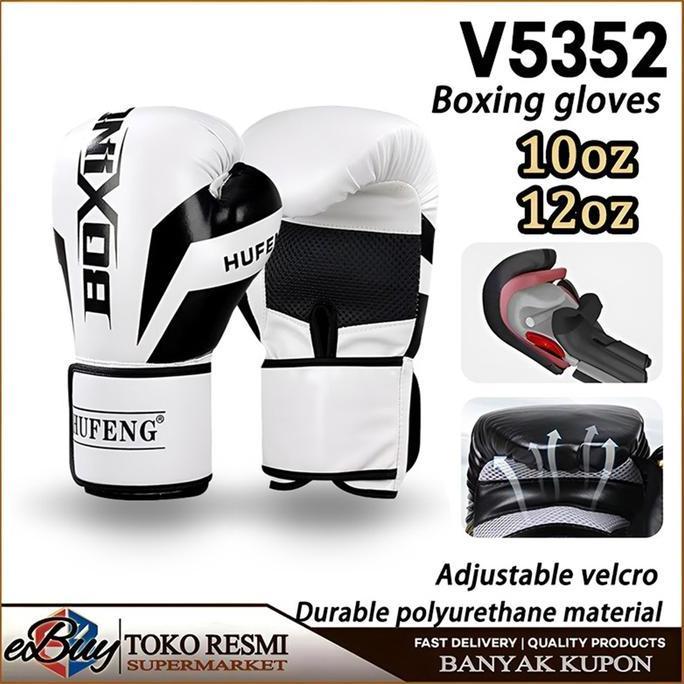 Gloves Boxing Muay Thai Fighting Training Kick Boxing 10oz 12oz Promo Premium