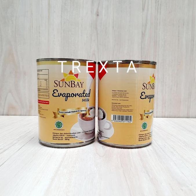Susu Evaporasi Sunbay Evaporated Milk - 1 Karton