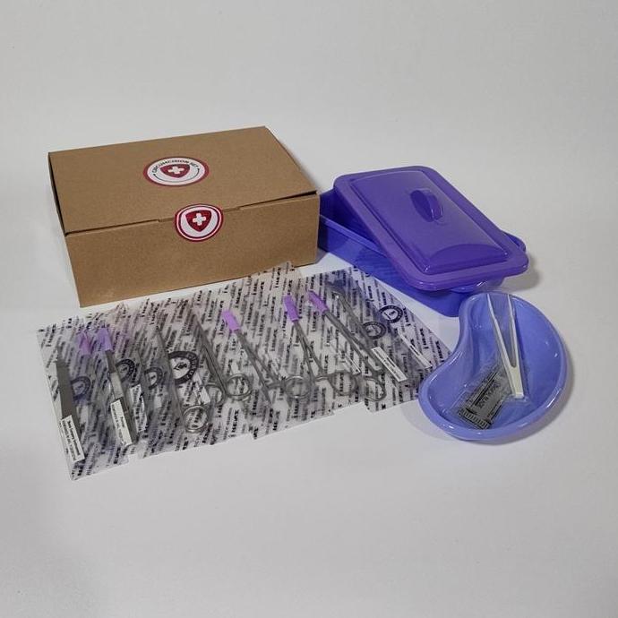 Qiaman89 - Alat Medis Circumcision Set Peralatan Bedah Minor
