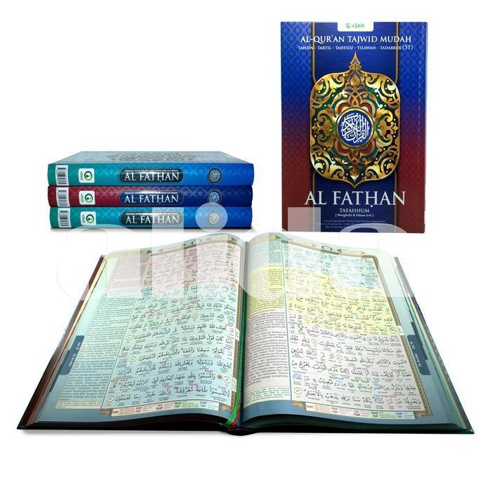 Alquran Al Fathan besar A4, Al-Quran Tajwid Terjemah Per Kata Terjemahan Perkata Alfathan