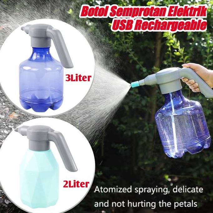 Botol Sprayer Tangki Elektrik 2/3/5/8 Liter Semprotan Air Tanaman Pertanian Bisa Di Cas Charger Type