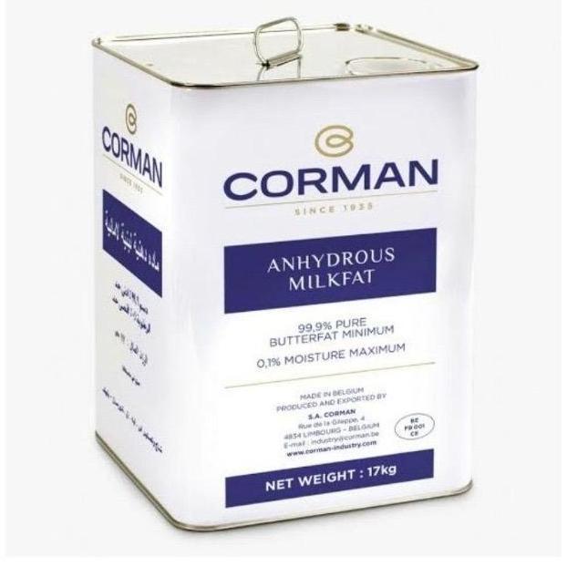 Mentega Premium Corman Amf 99.9% Lemak Susu