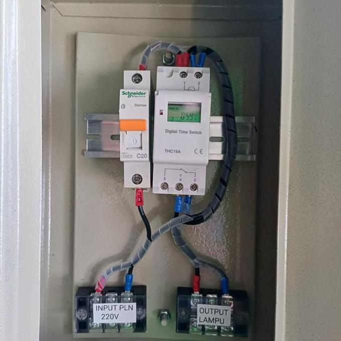 Panel Otomatis Timer Digital Panel Jadi