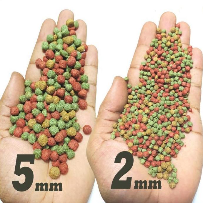 Turtle pelet food makanan pakan kura kura rez brazil ambon monbi 400gr