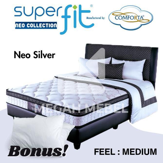 Terlaris Superfit By Comforta Spring Bed Tipe Neo Silver