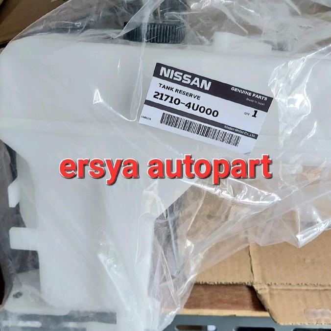 Tabung air wiper nissan xtrail T30 serena C24 ori nissan tabung cadangan air radiator reservoir