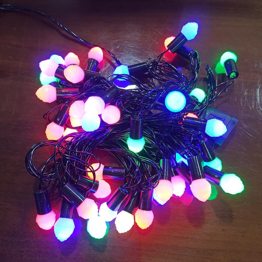 Lampu Hias Tumblr Mawar Led Dekorasi Natal Kamar Warna Warni Anti Air 10 Meter