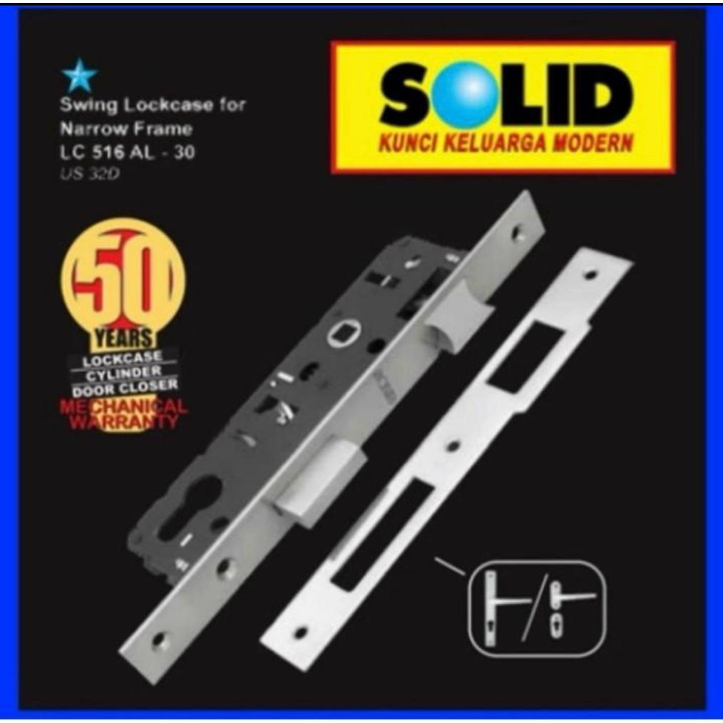 Body Lidah Solid Alumunium LC 516 AL30