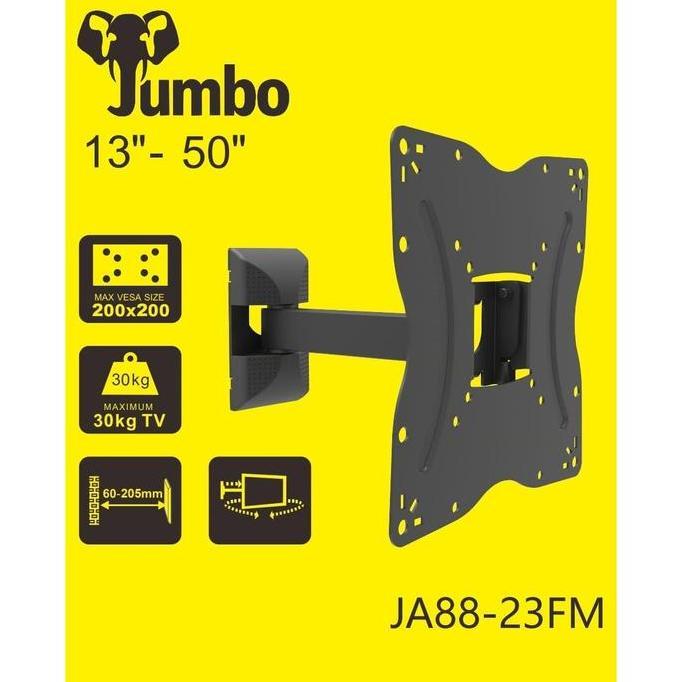 JUMBO Bracket TV LED Bracket Gantung Monitor Ukuran 13 - 50 Inch