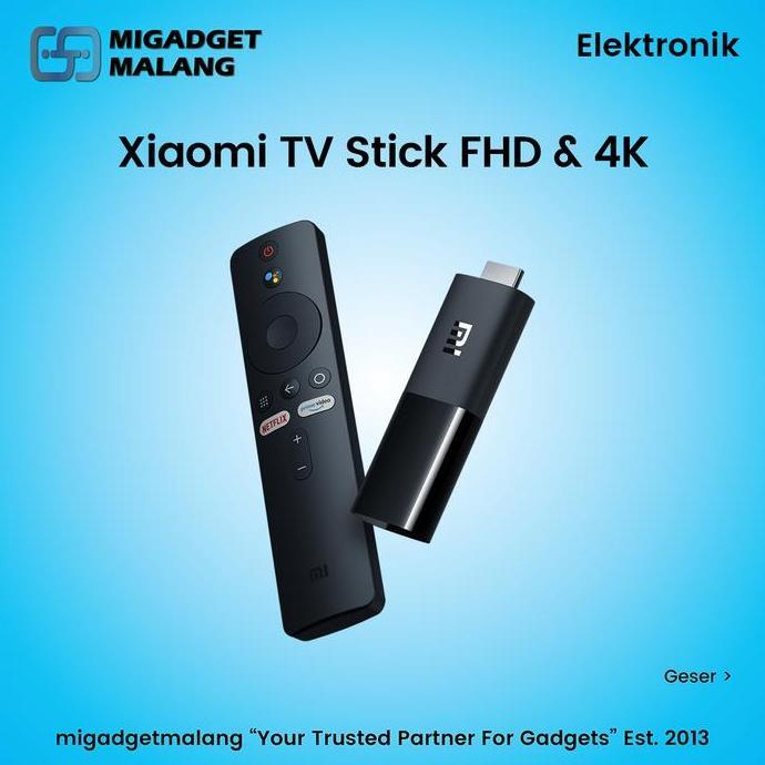 Mi TV Stick Android TV Stick - Mi Box S Stick - Chromecast