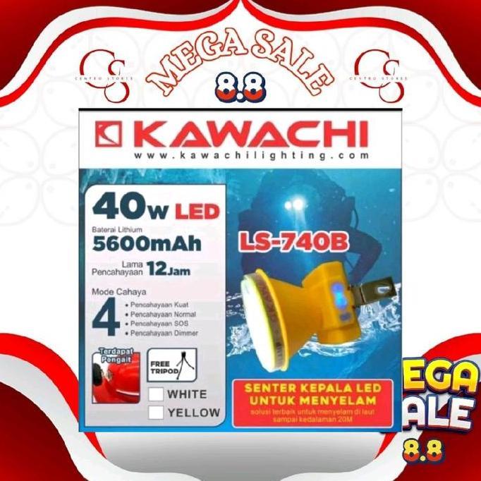 Spesial Senter Kepala Selam Kawachi 40 Watt 740B