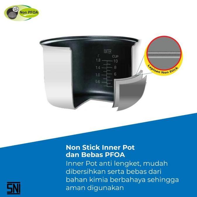 Rice Cooker Miyako MCM 606 A