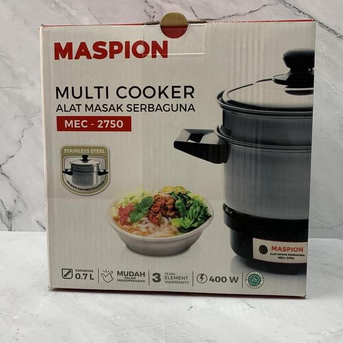 Multi Cooker Maspion / Panci Listrik Serbaguna MEC 2750