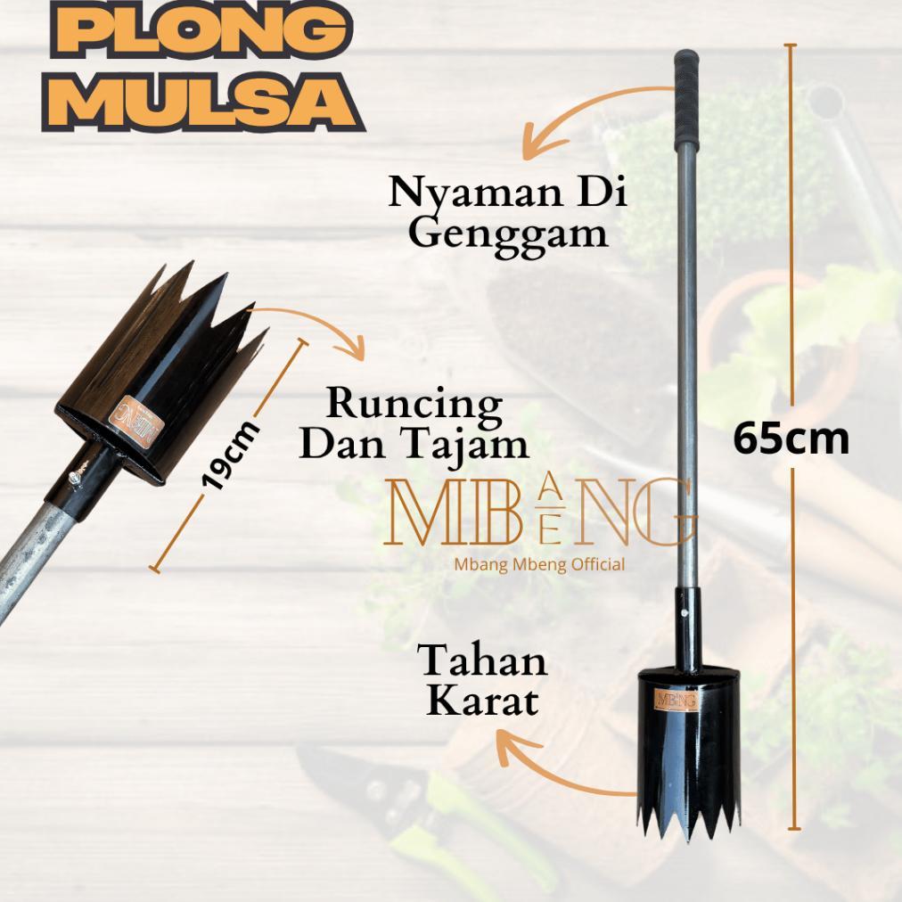 Plong Mulsa Diameter 11Cm  / Alat Pelubang Plastik Mulsa Dengan Gagang / Pelubang Mulsa