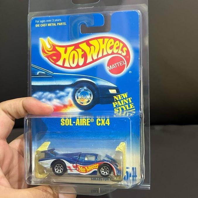 Hot Wheels Sol Aire CX4 Blue #collector 254