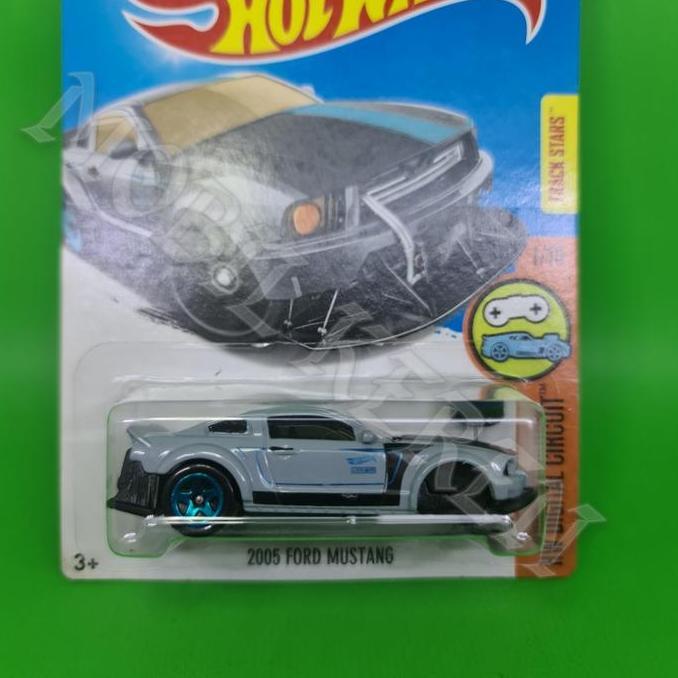 Diecast Hot Wheels ERROR HW Digital Circuit 2005 Ford Mustang ERROR Ban