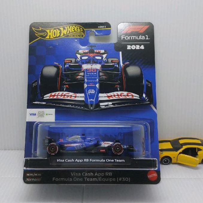 Hot Wheels Formula One Collection Visa Cash App RB Formula One Team Equipe #30 Liam Lawson Formula 1