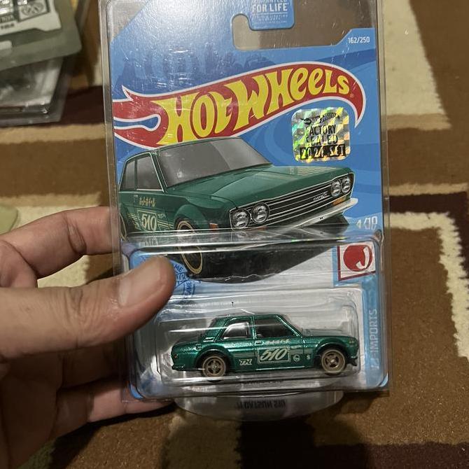 Hot Wheels 71 Datsun 510 Super Treasure Hunt THS FS Factory Sealed