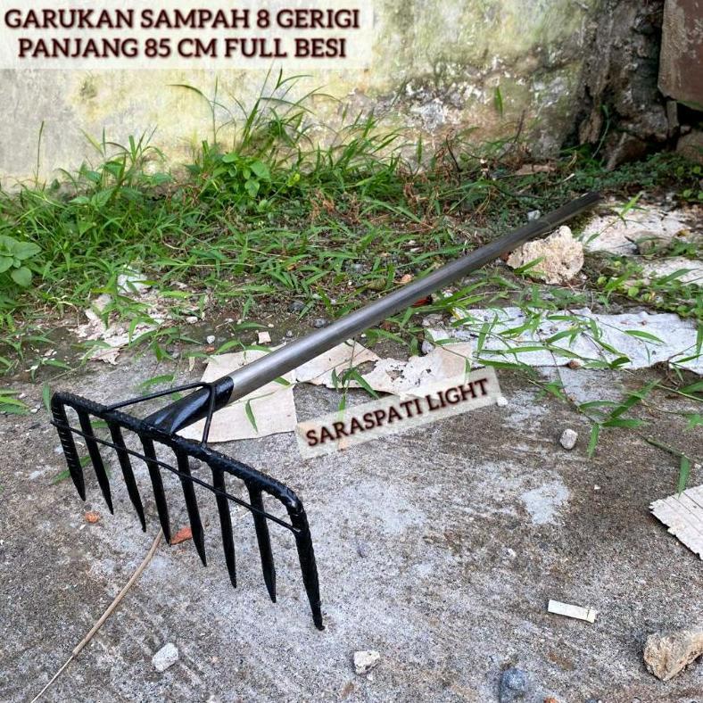 DESYAVANA - GARUKAN SAMPAH GAGANG BESI 85CM MEMBERSIHKAN DAUN RUMPUT