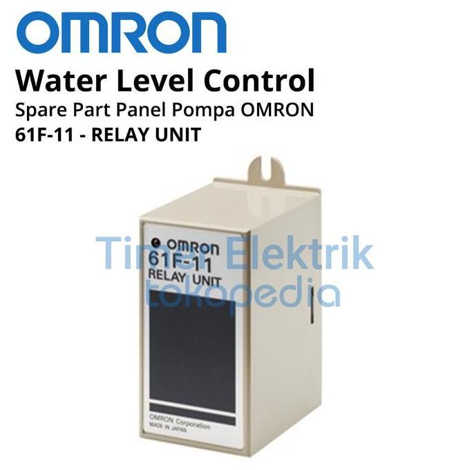 Floatless Relay / WLC OMRON Relay Unit 61F-11 MURAH