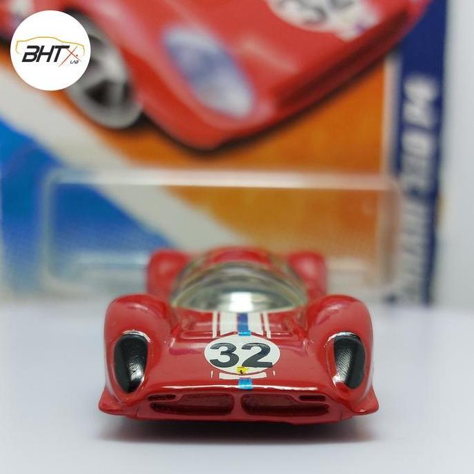 Hot Wheels Ferrari 330 P4 Red HW Garage Loose 2010 Hotwheels