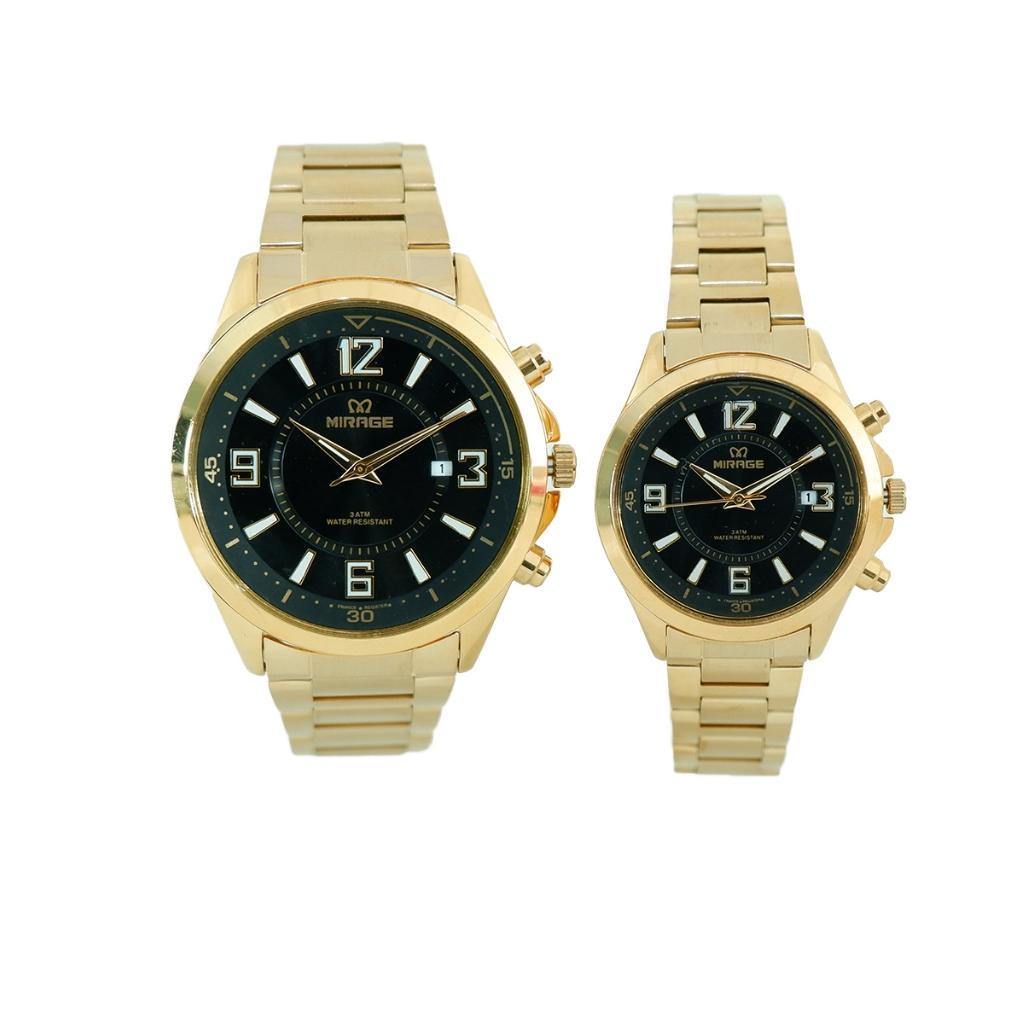 Mirage Original Jam Tangan Analog Wanita Anti Air Gold 8788 L Elegant Mewah Anti Karat Stainless Jam