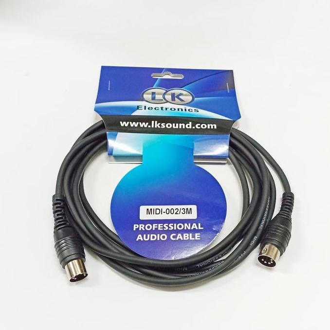 Midi Kabel Professional Audio Kabel LK Electeonics MIDI-002