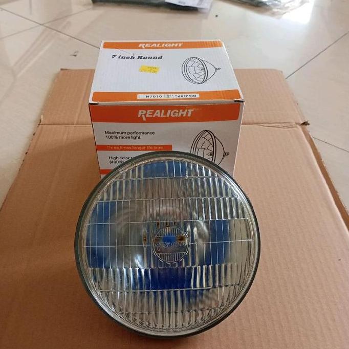 Lampu Bulat 7inch Lampu Depan Sealbem Carry Headlamp 7inch TERBARU