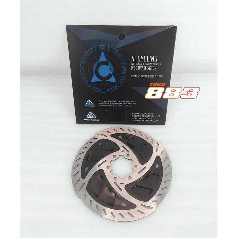 Rotor Rem Cakram Sepeda 160MM Dengan Sirip Pendingin NOT ULTEGRA [terbaik]