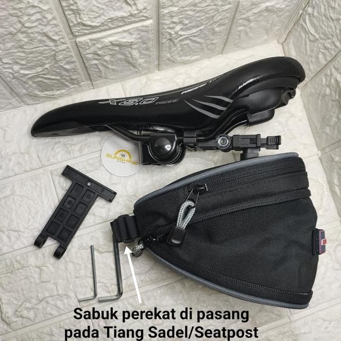Promo Tas Sepeda Strummer 5037 Dompet Bawah Sadel High Quality For Mtb Lipat Seli Folding Bike Roadb