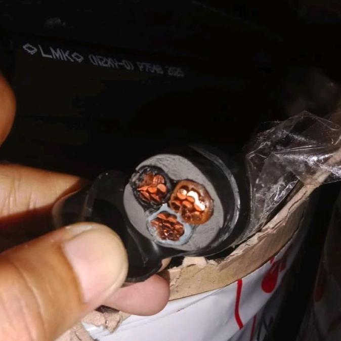 SNI IEC KABEL N2XY 3X35 Sqmm 1kV Meteran ( N2XY 3x35mm 3x35mm2 )