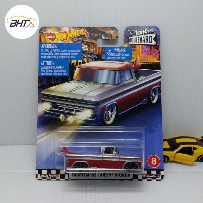 Hot Wheels Boulevard Custom 62 Chevy Pickup Premium 2020 Mix 2 Hotwheels