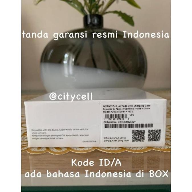 Apple Airpods 2 (2Nd Gen) 2019 Garansi Resmi Indonesia (Ibox)