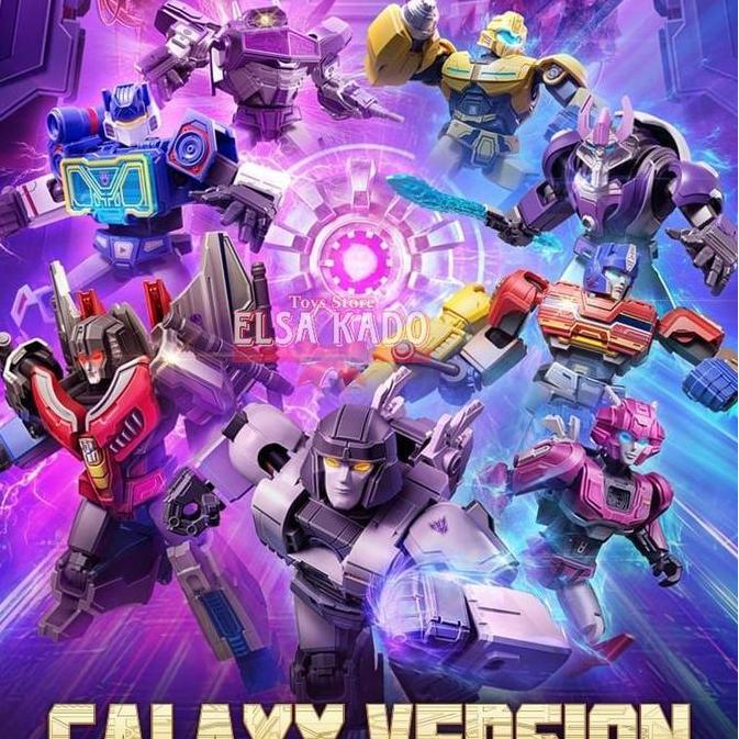 Blokees GV07 Transformers One Galaxy Version 07 One Wave 2 NEW MISB BLINDBOX 1 KOTAK ISI 9 PCS SEGEL
