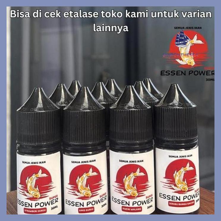 (PANCING) ESSEN POWER DURIAN MELATI 30ML ESEN MANCING SEMUA JENIS IKAN MAS LELE NILA PATIN GABUS BAW