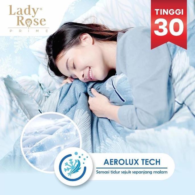 Sprei Lady Rose Prime 160x200 B4 Tinggi 30 cm / Sprei 160x200x30 cm / Sprei Tinggi 30 cm Lady Rose /