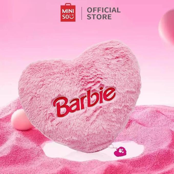 X Barbie Bantal Selimut Penyimpanan Lipat Selimut Merah Muda Balmut Traveling Empuk Selimut Portabel