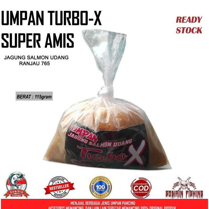 Umpan jadi super amis Turbo x jagung salmon udang umpan ikan mas