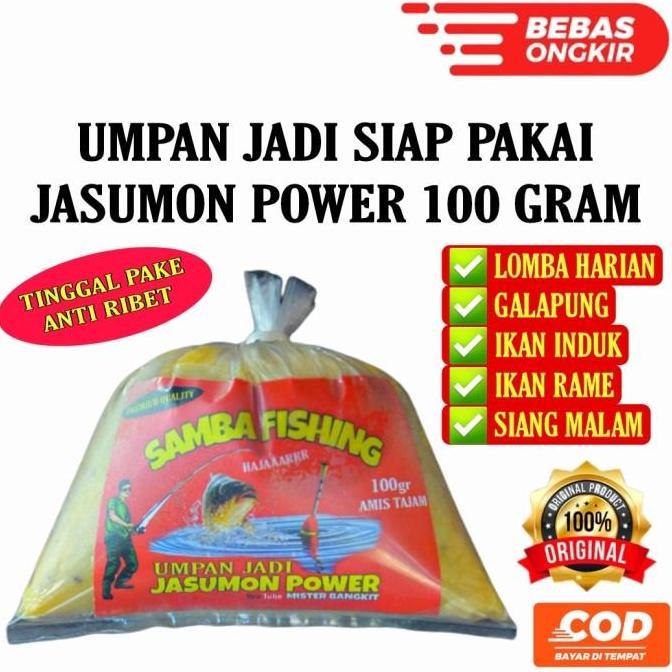 umpan jasumon power samba fishing - umpan ikan mas