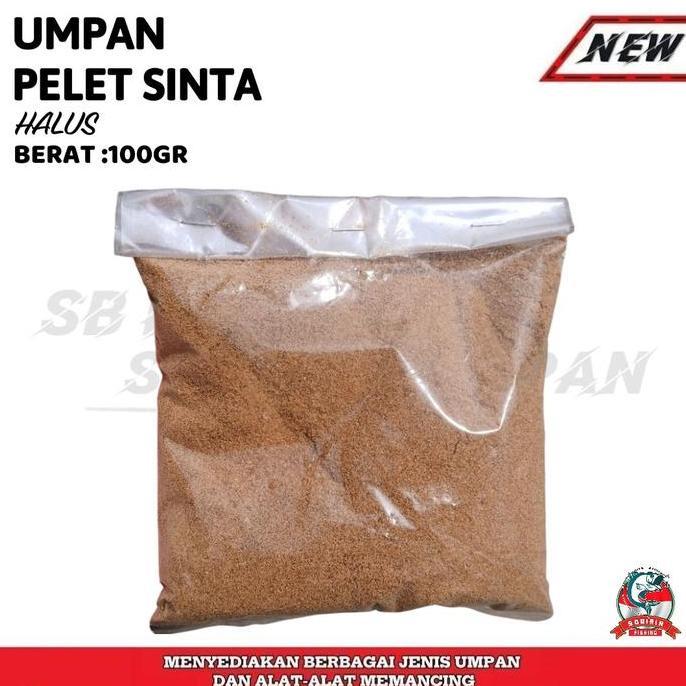 Umpan pelet sinta halus - umpan pelet ikan mas