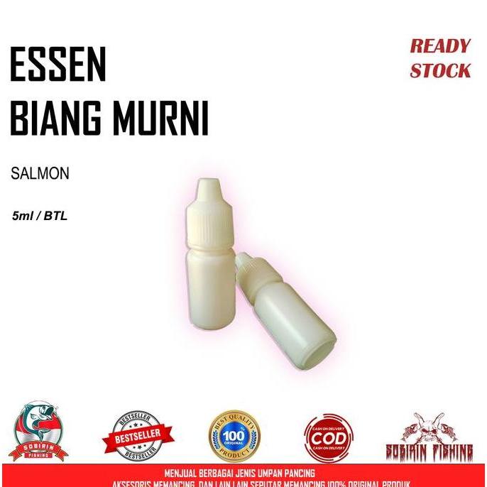 Essen Biang Salmon 5ml - Essen ikan mas biang murni