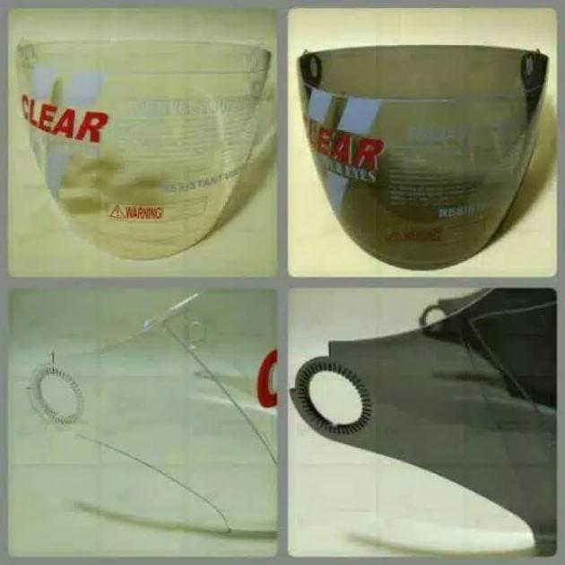 Kaca helm mds projet2, mds vento, mds protector, inova