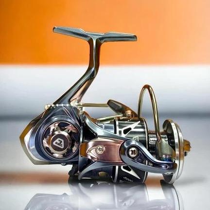 reel captain lyfe gold lebel power handle 1000-3000 - reel spinning captain gold lebel