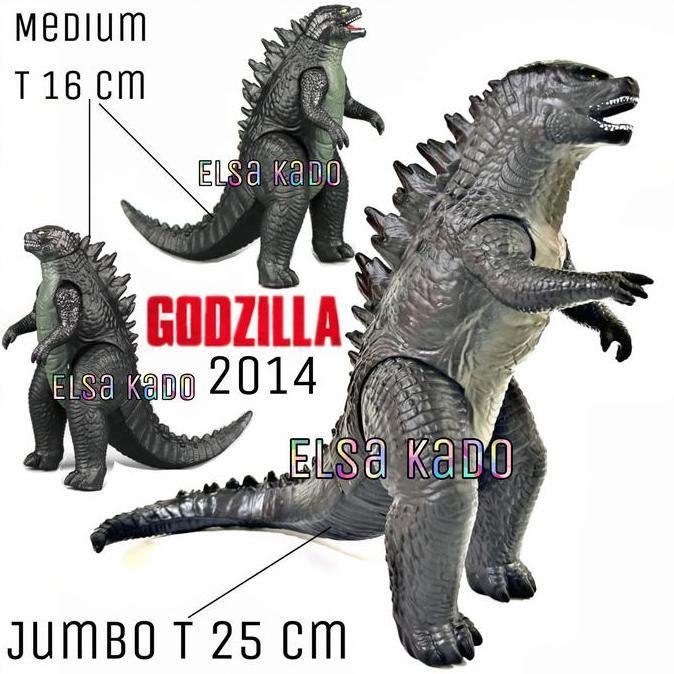 FIGURE GODZILLA 2014 MAINAN MONSTER KAIJU MOVIE