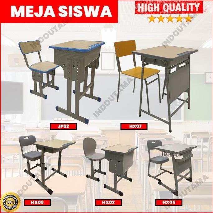 Terlaris Meja Kursi Siswa / Meja Siswa / Meja Sekolah / Bangku Sekolah