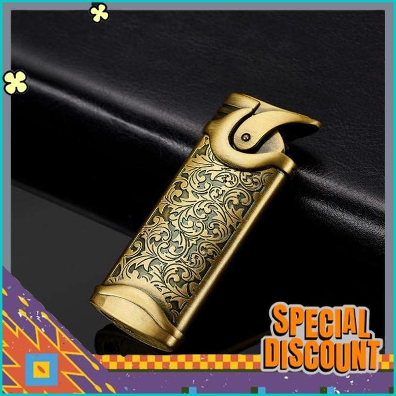 Terbaik Today Korek Unik Korek Api Motif Batik+Kepala Korek Api Bara Isi Ulang Gas Rj3844 Dr-02